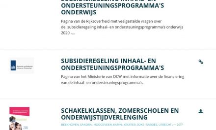 Informatie over zomerscholen en verlengde onderwijstijd nu toegankelijk op de Onderwijsdatabank