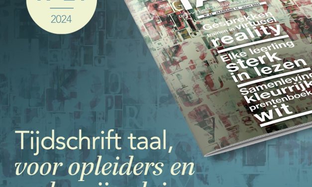 Eerste uitgave Tijdschrift Taal in 2024