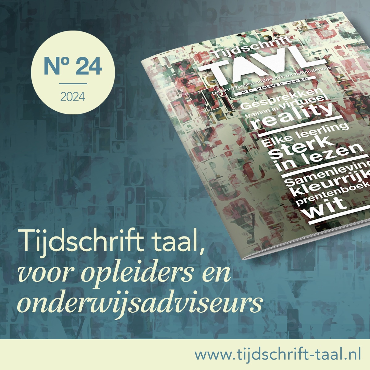 Eerste uitgave Tijdschrift Taal in 2024