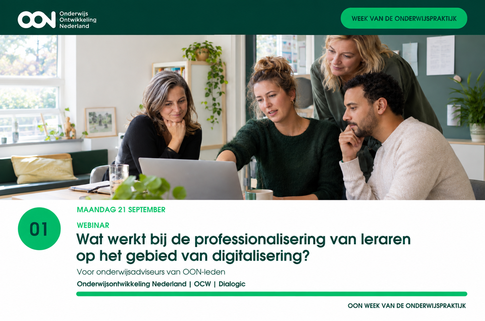 Wat werkt bij de professionalisering van leraren rond digitalisering?