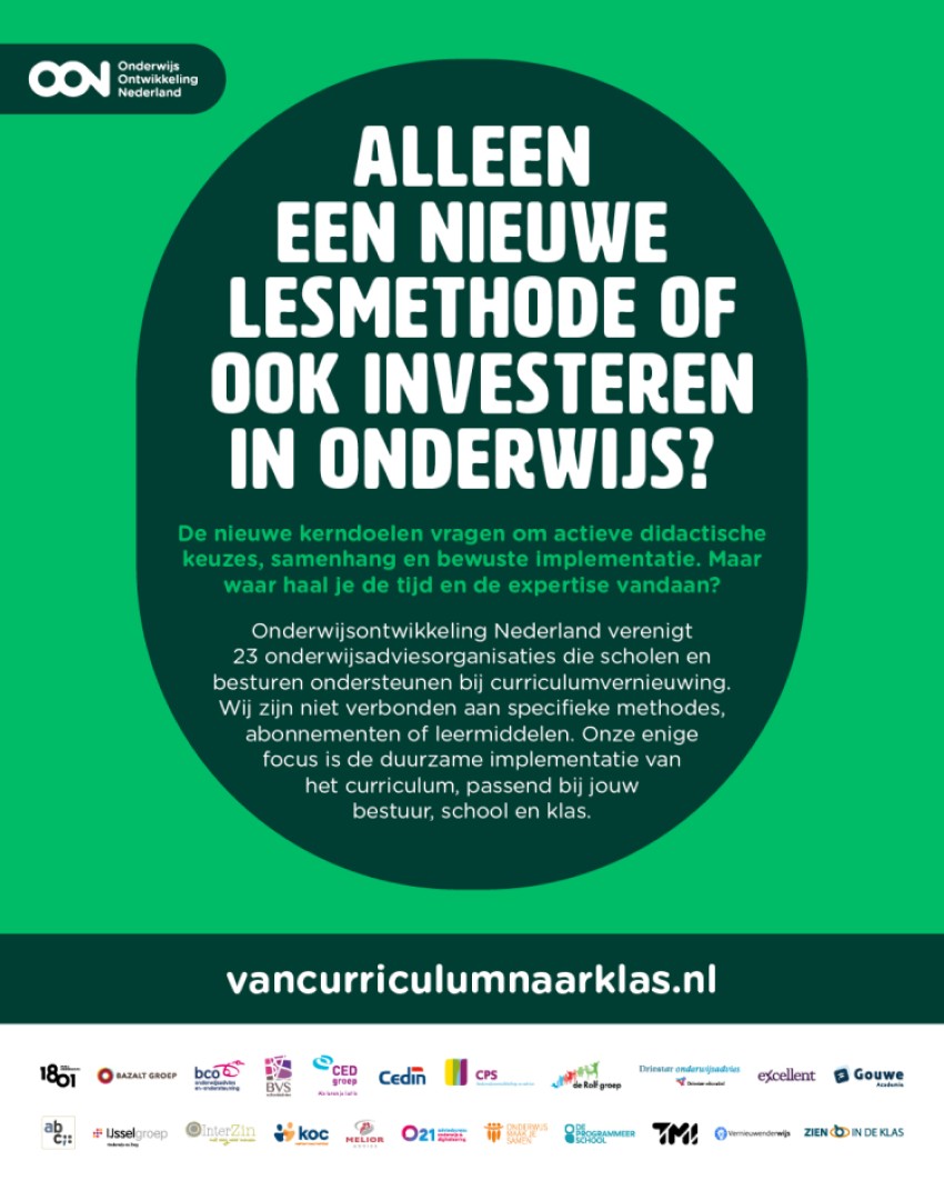 Nieuwe kerndoelen implementeren? Maak het duurzaam en effectief